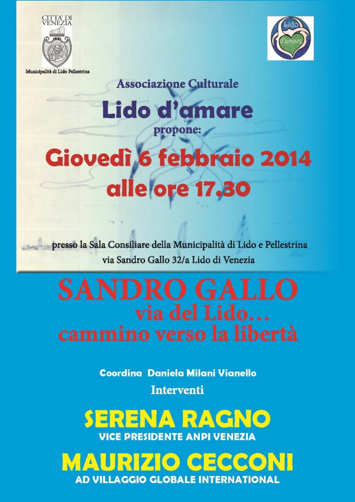 presentazione lido sandro gallo 2